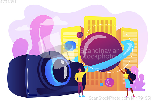 Image of Video design concept vector illustration.