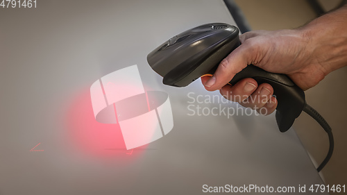 Image of bar code scanner