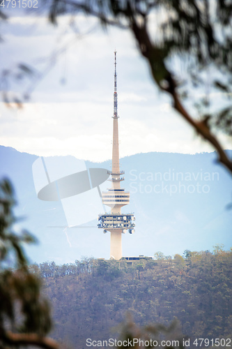 Image of Canberra radio tower