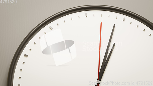 Image of clock detail background with space for your content