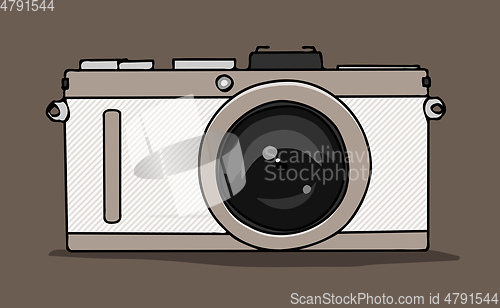 Image of stylish camera symbol