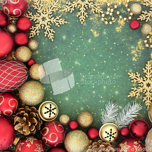 Image of Creative Christmas Abstract Background