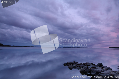 Image of Lake in the evening