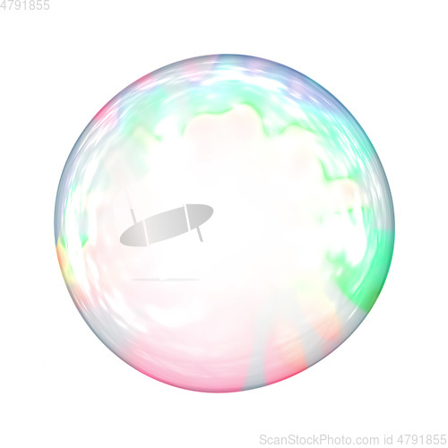 Image of soap bubble background illustration