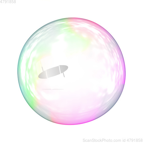 Image of soap bubble background illustration