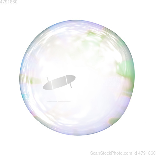 Image of soap bubble background illustration