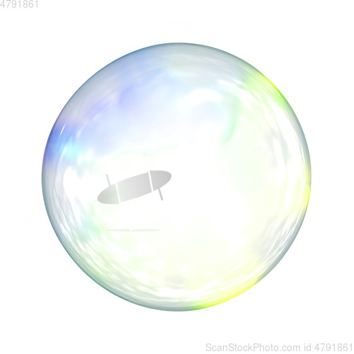 Image of soap bubble background illustration