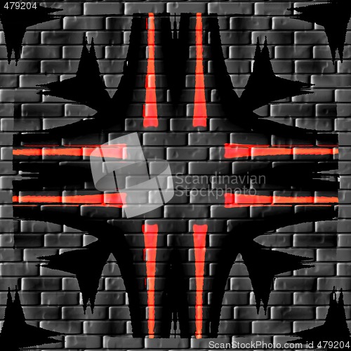 Image of Abstract 3d background