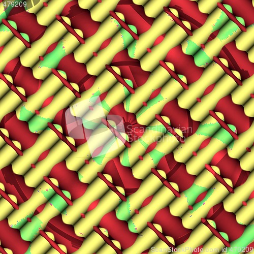 Image of Abstract 3d background
