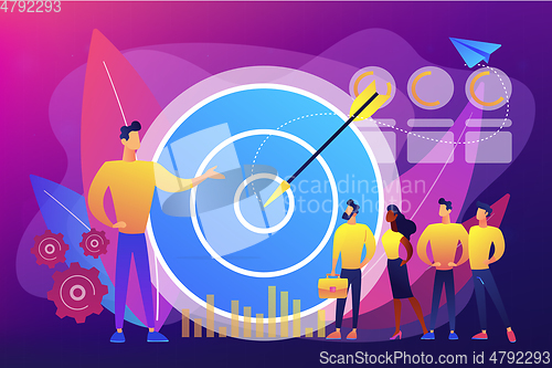 Image of Internal marketing concept vector illustration.