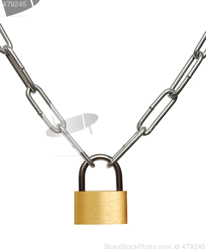Image of Chain and Padlock