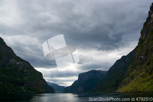 Image of Naeroyfjord, Sogn og Fjordane, Norway
