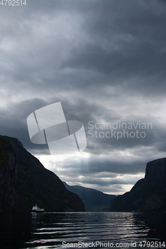 Image of Naeroyfjord, Sogn og Fjordane, Norway