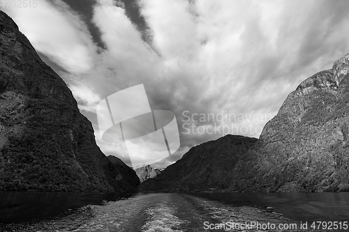 Image of Naeroyfjord, Sogn og Fjordane, Norway