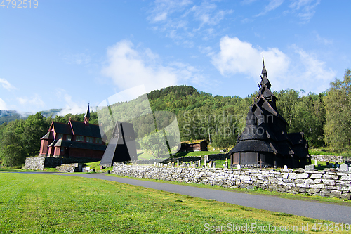 Image of Borgund Stave Church, Sogn og Fjordane, Norway