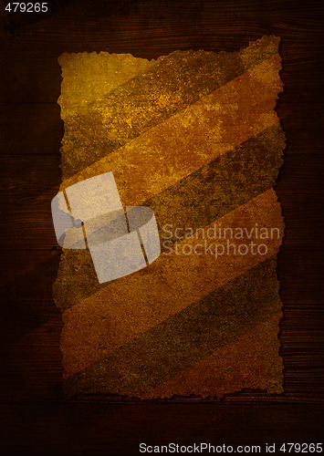 Image of parchment stripped aged