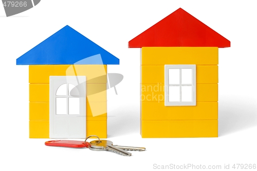 Image of Houses and Keys
