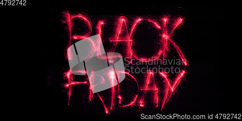Image of Black friday, sales. Modern design. Contemporary art collage.