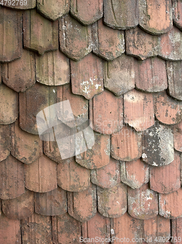 Image of rundown roof tiles