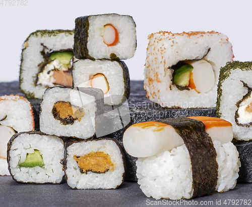 Image of sushi dish variation