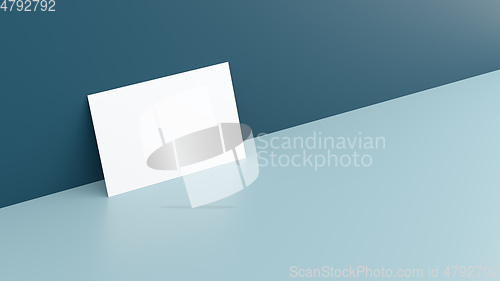 Image of business card mock-up background