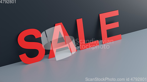 Image of sale cut out text 