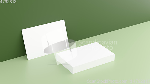 Image of business card mock-up background