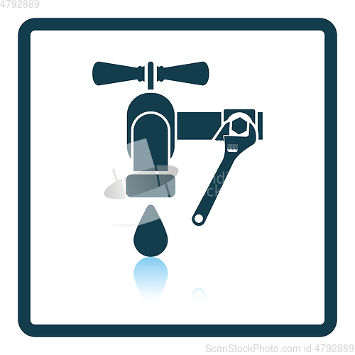 Image of Icon of wrench and faucet