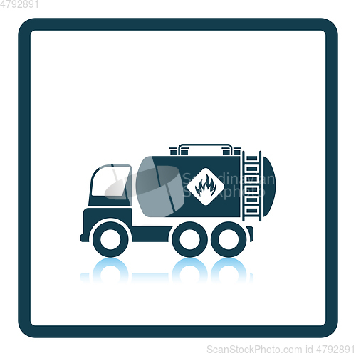 Image of Fuel tank truck icon