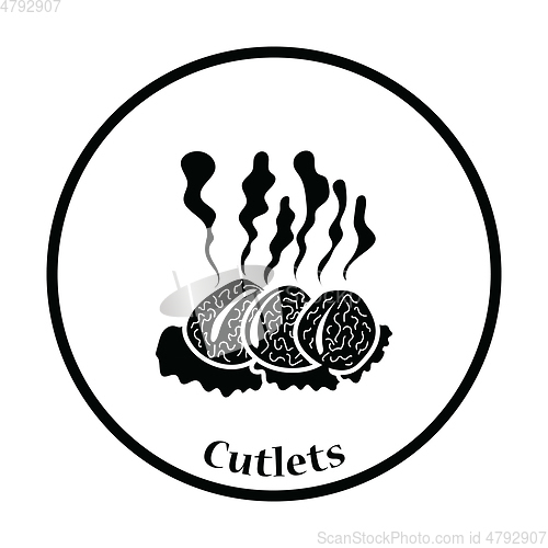 Image of Smoking cutlet icon