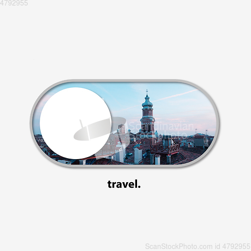 Image of Trip switch for your trip dreams - turn the travel on