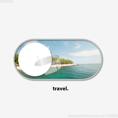 Image of Trip switch for your trip dreams - turn the travel on