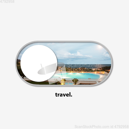 Image of Trip switch for your trip dreams - turn the travel on