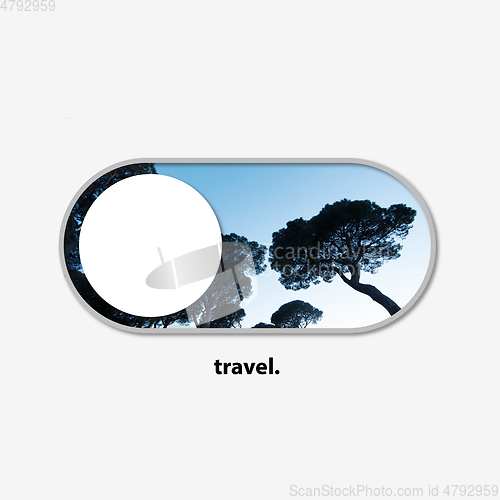 Image of Trip switch for your trip dreams - turn the travel on