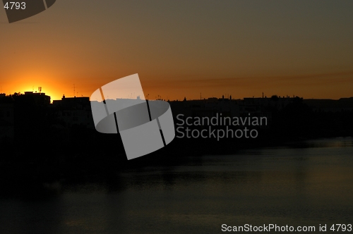 Image of Seville sunset