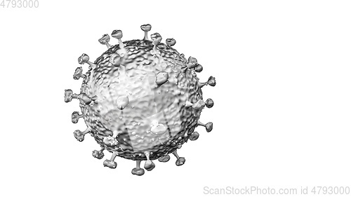 Image of corona virus symbol