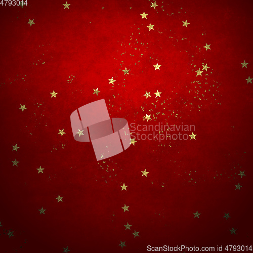 Image of Christmas stars background