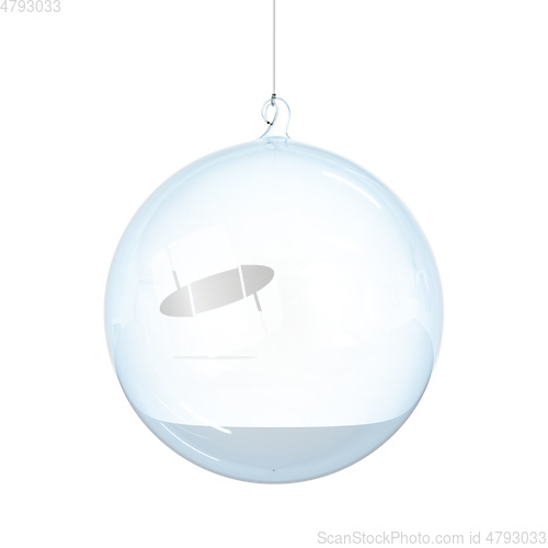 Image of Christmas glass ball blank