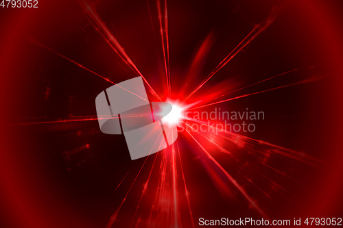 Image of red laser light background