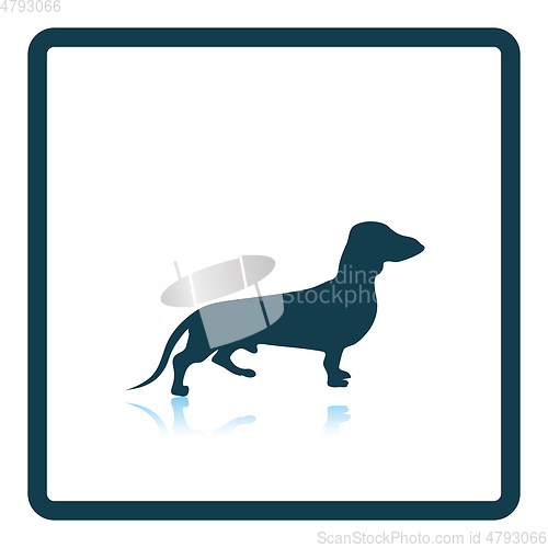 Image of Dachshund dog icon