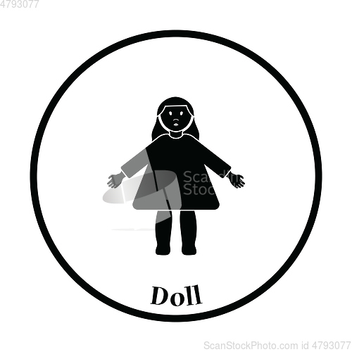 Image of Doll toy icon