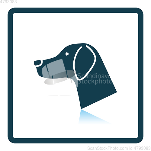 Image of Dog head icon