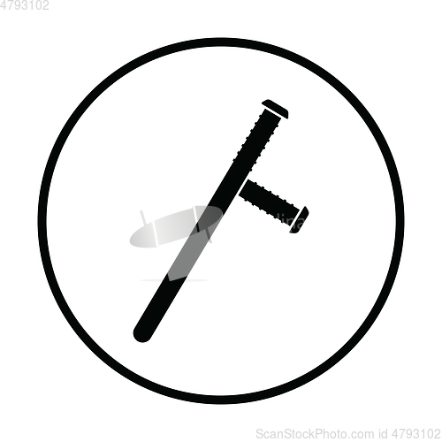 Image of Police baton icon