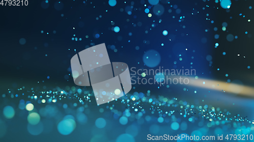 Image of sparkling cold glitter background