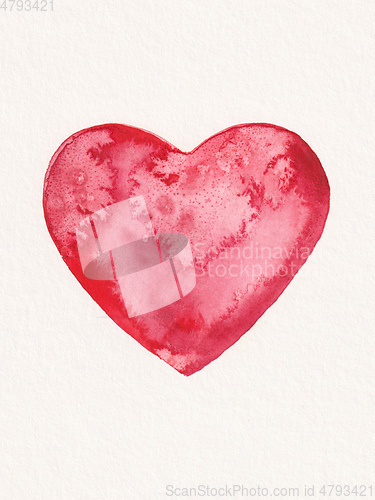 Image of red heart for valentines day
