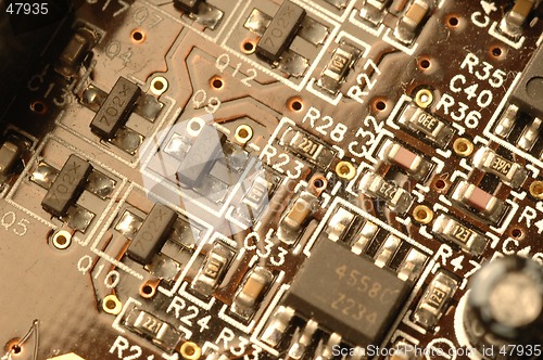 Image of Electronic components