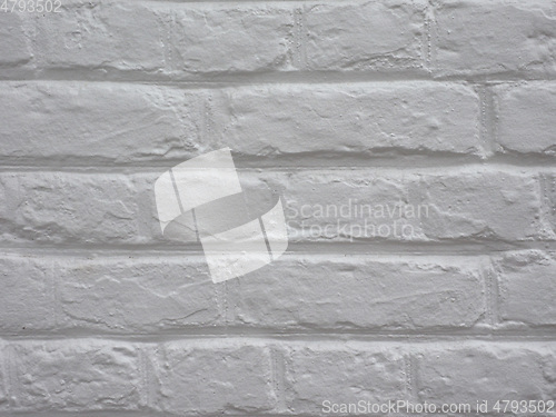 Image of White brick wall background