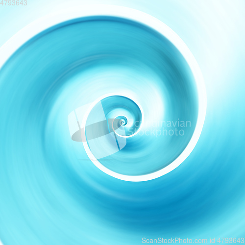 Image of turquoise swirl