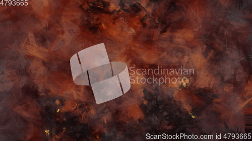 Image of fire inferno in hell background