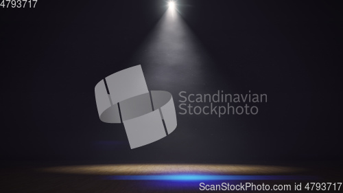 Image of moody stage light background